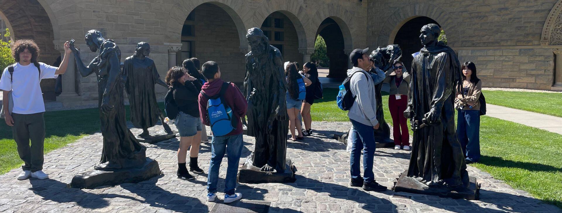Northern Cal Colleges Tour: Burghers of Calais, Stanford Univ.