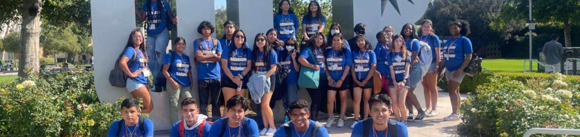 Senior Summit participants at UC Riverside.