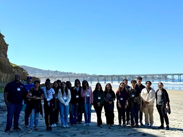 La Jolla Beach - Campus Tour Enrichment